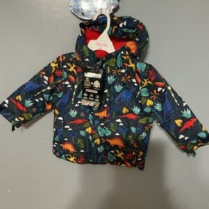 The Children's Place Navy Dinosaur Print Jacket
